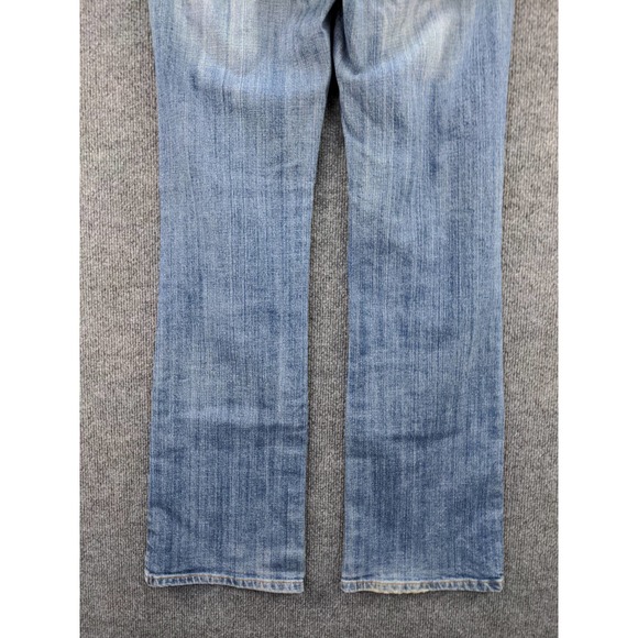 Womens Vertigo Paris Jeans Size 6 Blue Denim 16W 30.5 Inseam Decorated Pockets - Picture 6 of 10